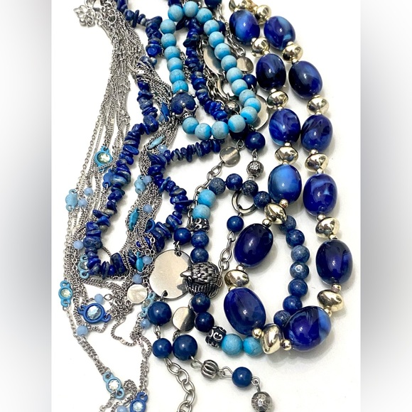 Blue / Lapis Necklace Bundle - Picture 1 of 8
